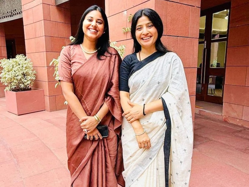रिंकू सिंहची बायको प्रिया सरोज समाजवादी पक्षाची खासदार आहे. त्यामुळे पावसाळी अधिवेशनासाठी ती संसदेत पोहोचली होती.