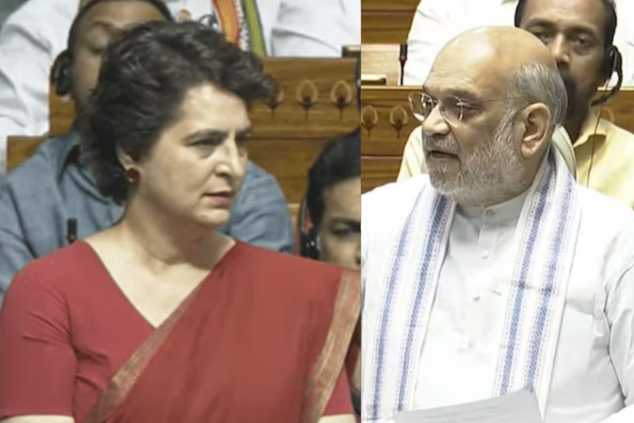 शाहांनी मुंबई हल्ल्यावरून छेडलं, प्रियांका गांधींच्या उत्तराने सत्ताधारी चिडीचूप