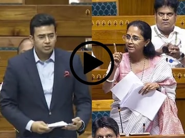 Must Watch: नेहरुंवर टीका, तेजस्वी सूर्याला सुप्रिया सुळेंनी 2 मिनिटांत धुतलं, व्हिडीओ व्हायरल Must Watch: नेहरुंवर टीका, तेजस्वी सूर्याला सुप्रिया सुळेंनी 2 मिनिटांत धुतलं, व्हिडीओ व्हायरल