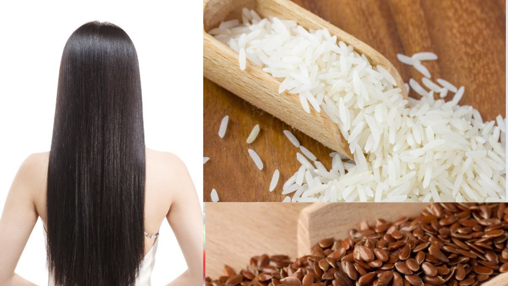 Hair Care : केसांसाठी घरगुती जेलचा पर्याय, तांदूळ - जवस करतील जादू