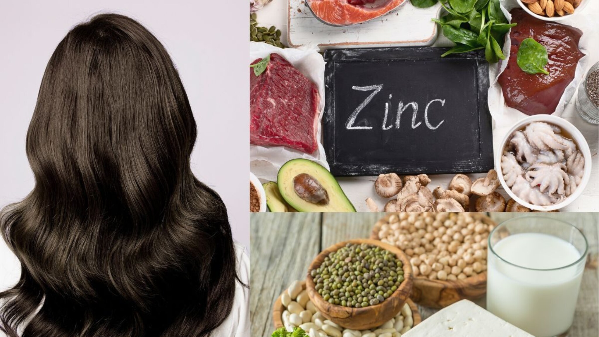 Hair Care : केसांच्या वाढीसाठी हे घटक महत्त्वाचे, केसांचं आतूनही होईल चांगलं पोषण