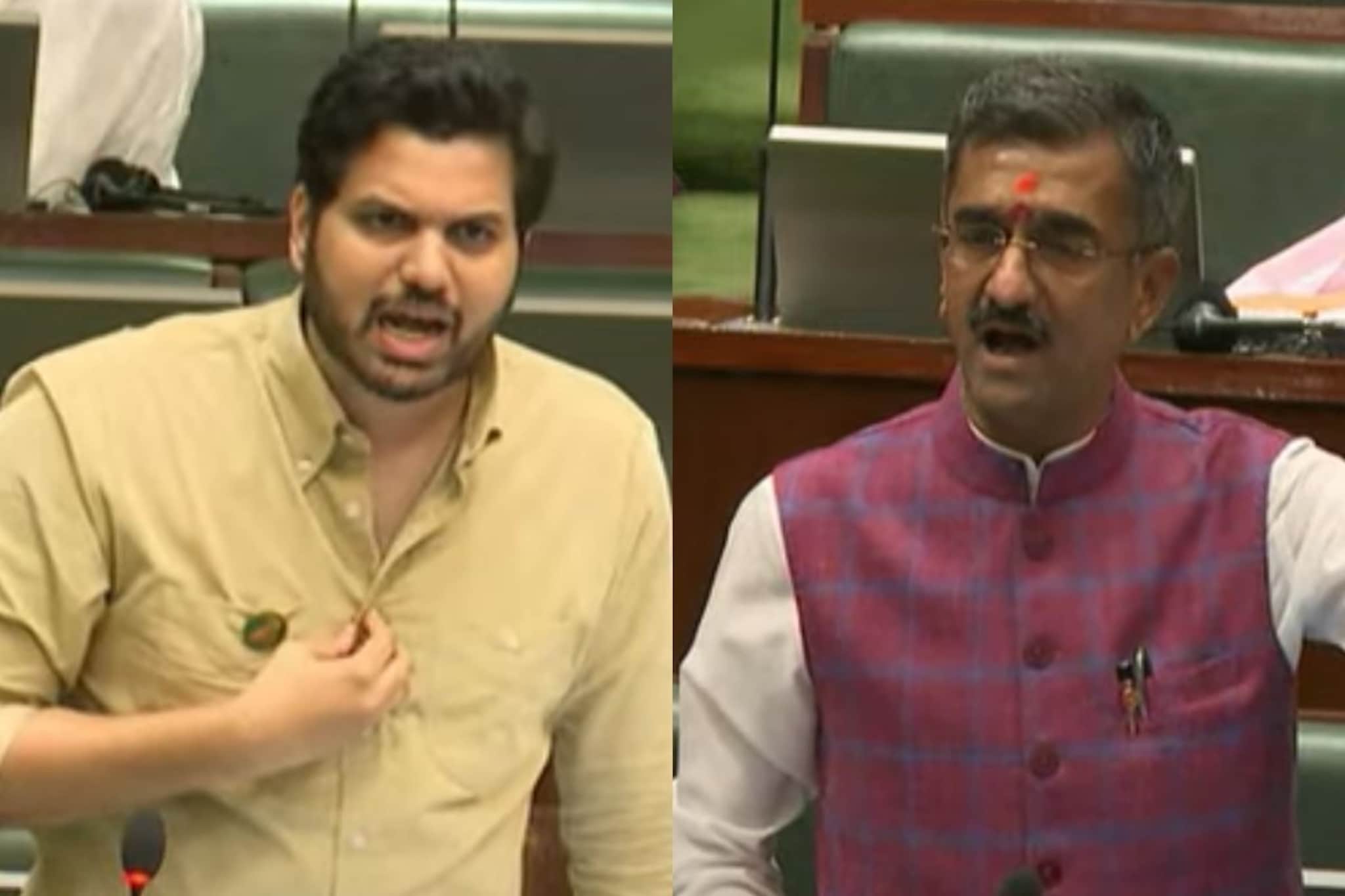 शिंदे-ठाकरेंचे शिलेदार नडले, सरदेसाईंच्या प्रश्नाने विधानसभेतलं वातावरण तापलं!