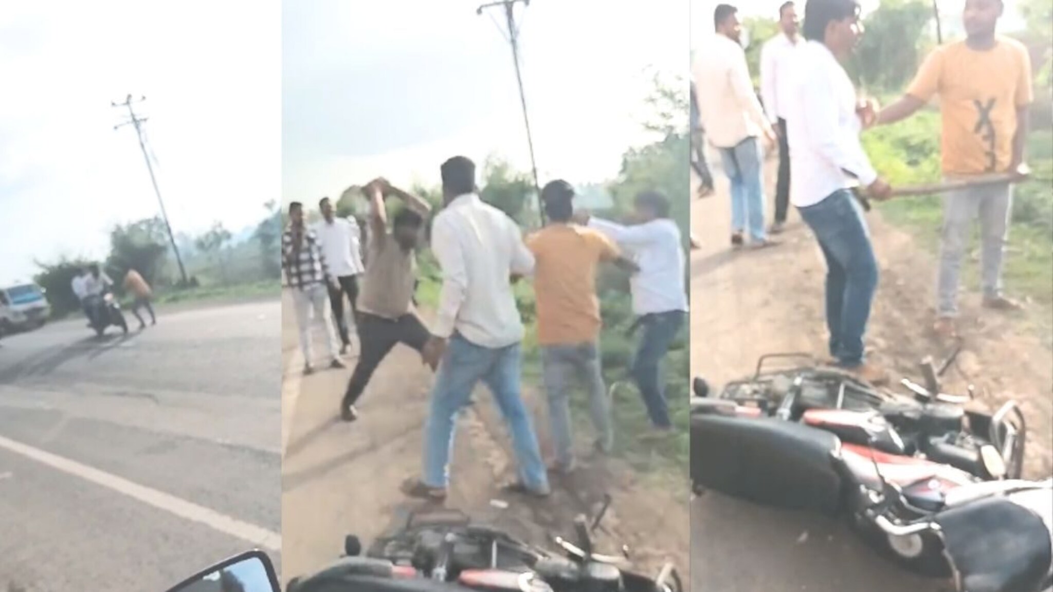 'पाय तोड' उपसरपंचाला महामार्गावर अडवून अमानुष मारहाण, 'गँग्स ऑफ बीड' VIDEO