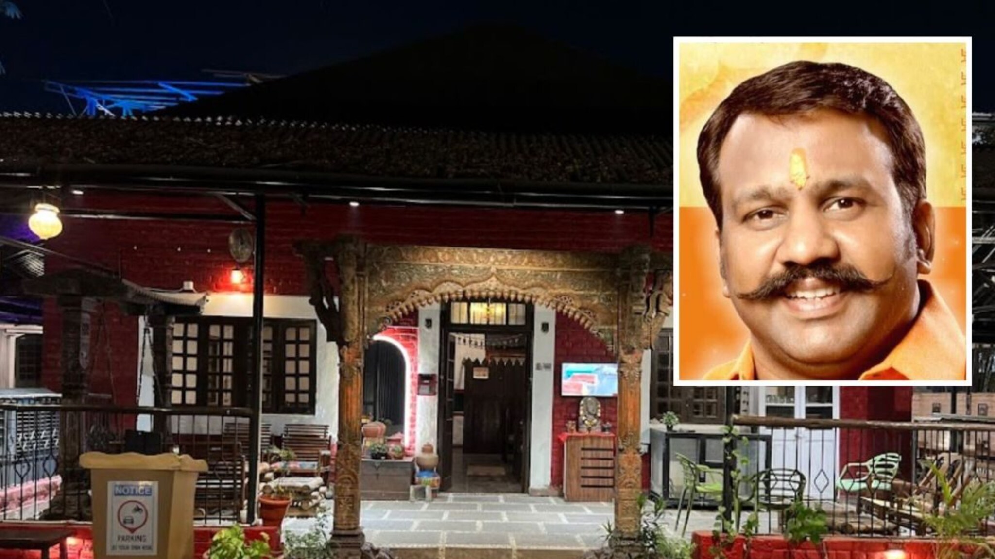 शिंदेंचा आणखी एक नेता जाळ्यात, हॉटेलमध्ये भलताच कांड, पोलिसांनी ठोकलं टाळलं