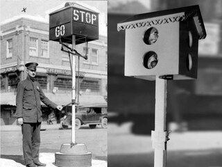 First traffic signal First traffic signal