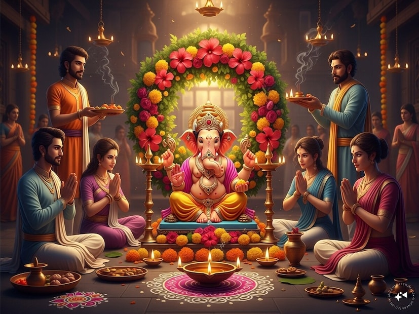 गणपती बाप्पाच्या आशीर्वादानं काही राशींच्या जीवनातील अडचणी-संकटे दूर होतील. शुभ लाभांसोबतच यश मिळण्याची शक्यता आहे. जाणून घेऊया गणेश चतुर्थी कोणत्या 5 राशींसाठी शुभ आहे? गणपती बाप्पाच्या आशीर्वादानं काही राशींच्या जीवनातील अडचणी-संकटे दूर होतील. शुभ लाभांसोबतच यश मिळण्याची शक्यता आहे. जाणून घेऊया गणेश चतुर्थी कोणत्या 5 राशींसाठी शुभ आहे?