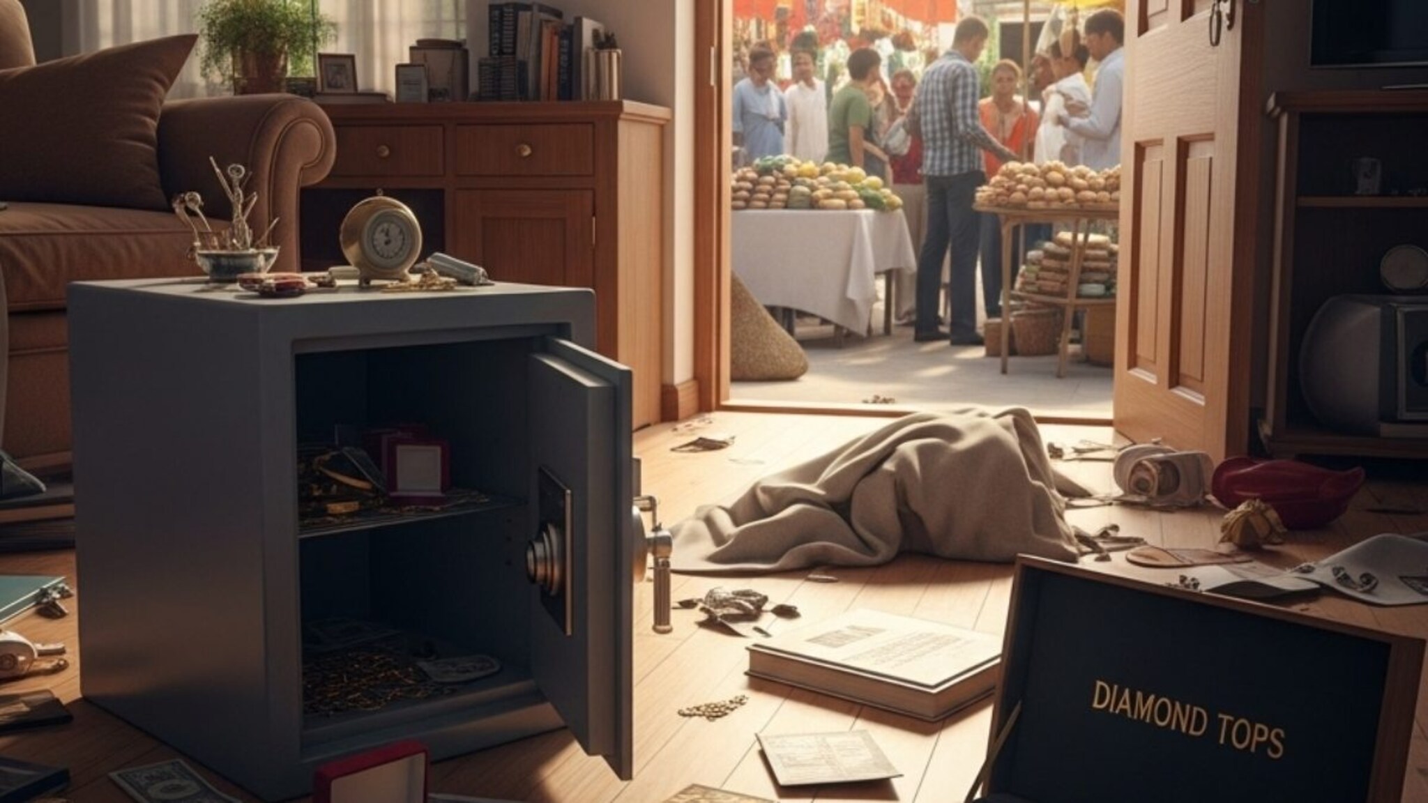 चोरट्यांचं खतरनाक धाडस! भरदुपारी-भरवस्तीत फोडलं घर, चोरी 'इतकी' मोठी की...