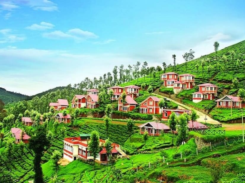  6) ऊटी, तामिळनाडू : निलगिरी पर्वतात वसलेले ऊटी चहाच्या मळ्यांसाठी आणि टॉय ट्रेनच्या प्रवासासाठी लोकप्रिय आहे. डोड्डाबेट्टा पीक हे येथील सर्वोच्च शिखर आहे.