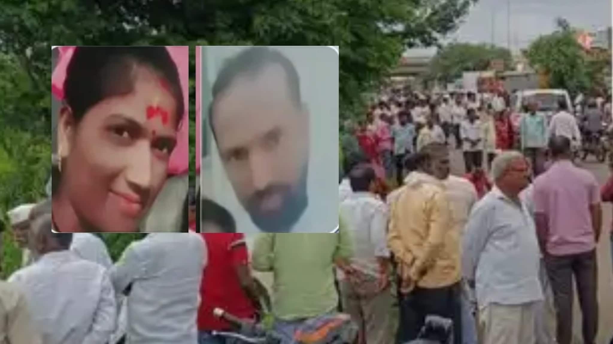 धाराशिव हादरलं! भरचौकात थरार, पती-पत्नीवर सपासप वार; बाप-लेकाने मिळून केली हत्या, वाचा सविस्तर  