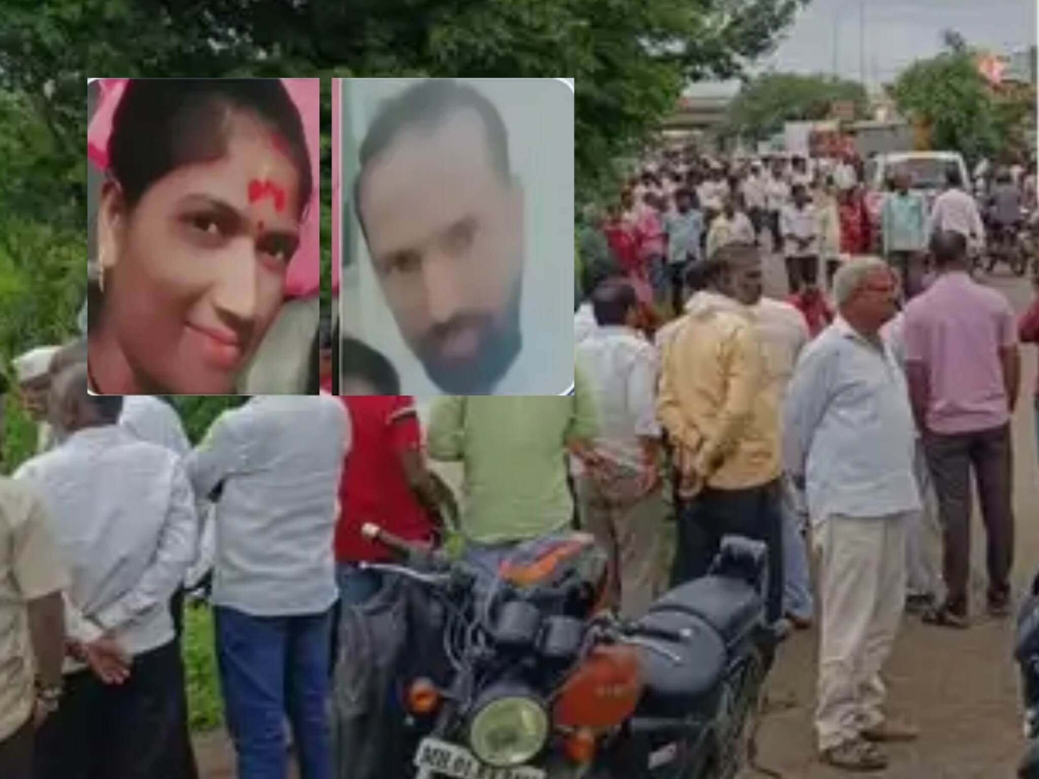 धाराशिव हादरलं! भरचौकात थरार, पती-पत्नीवर सपासप वार; बाप-लेकाने मिळून केली हत्या, वाचा सविस्तर  