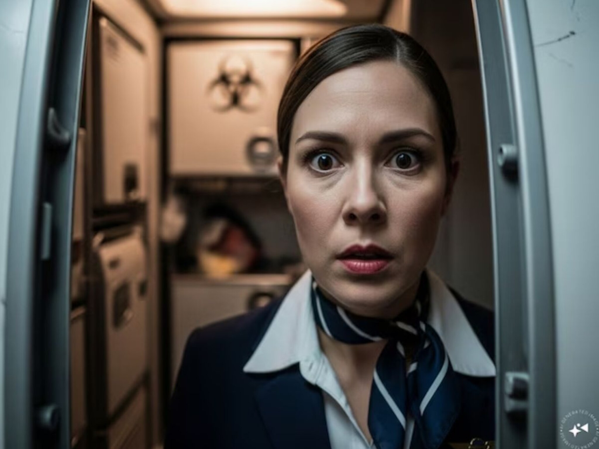 बराच वेळ बंद होता प्लेनच्या टॉयलेटचा दरवाजा, एअर हॉस्टेसने उघडला, आतलं दृश्य सहनच करू शकली नाही