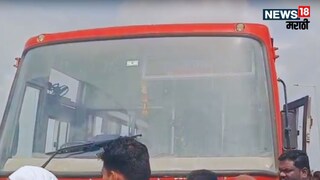 Baramati Crime News koyta attack on one ST passenger 