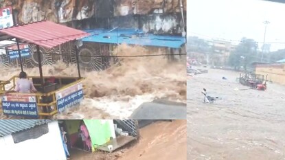 (Cloudburst in Saundatti Belgaum)