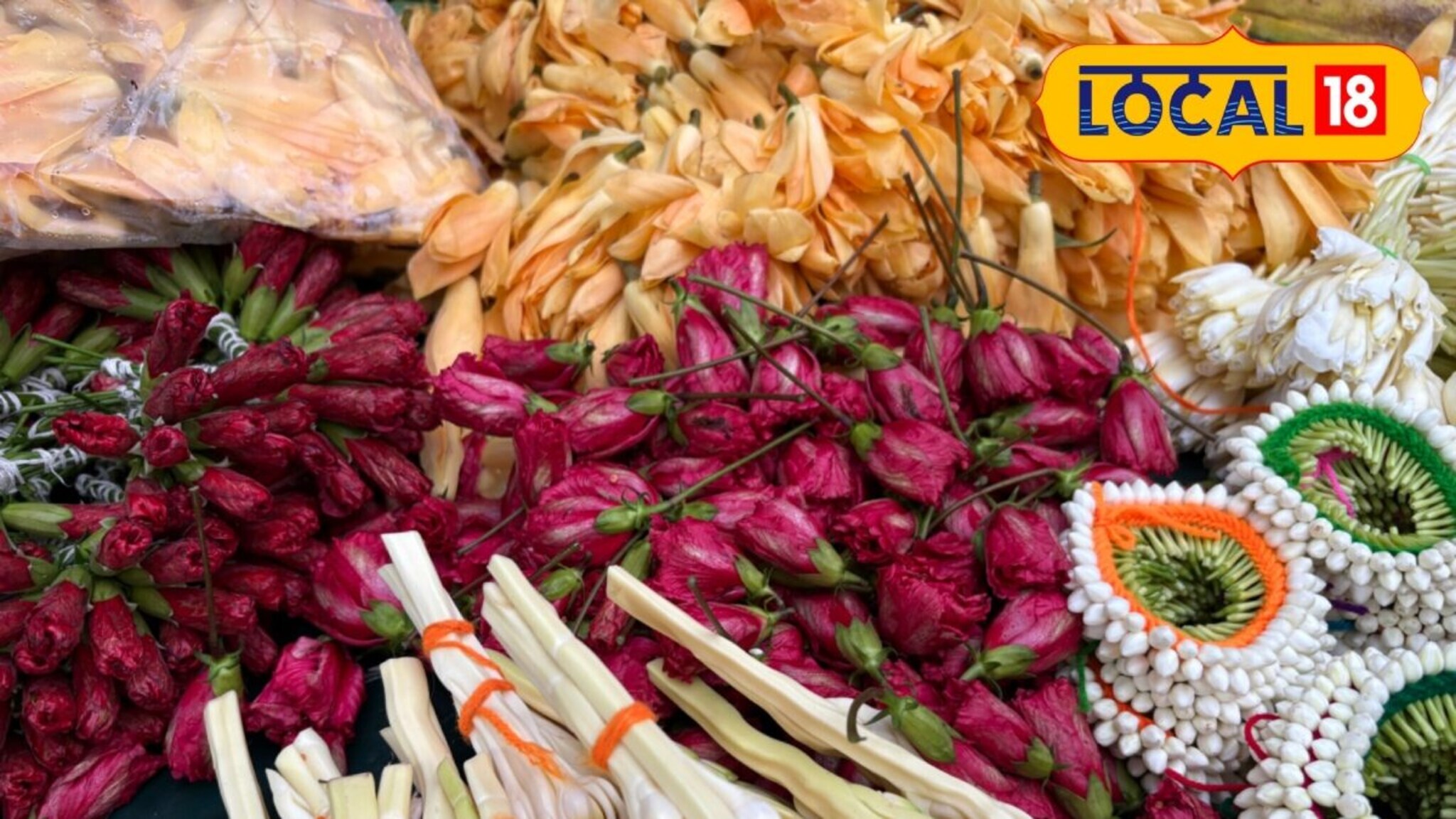 गौरीगणपतीत रंगीबेरंगी फुलांचा दरवळ महागला, ठाण्यात फुलांच्या किमती किती?