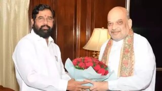 एकनाथ शिंदे-अमित शाह