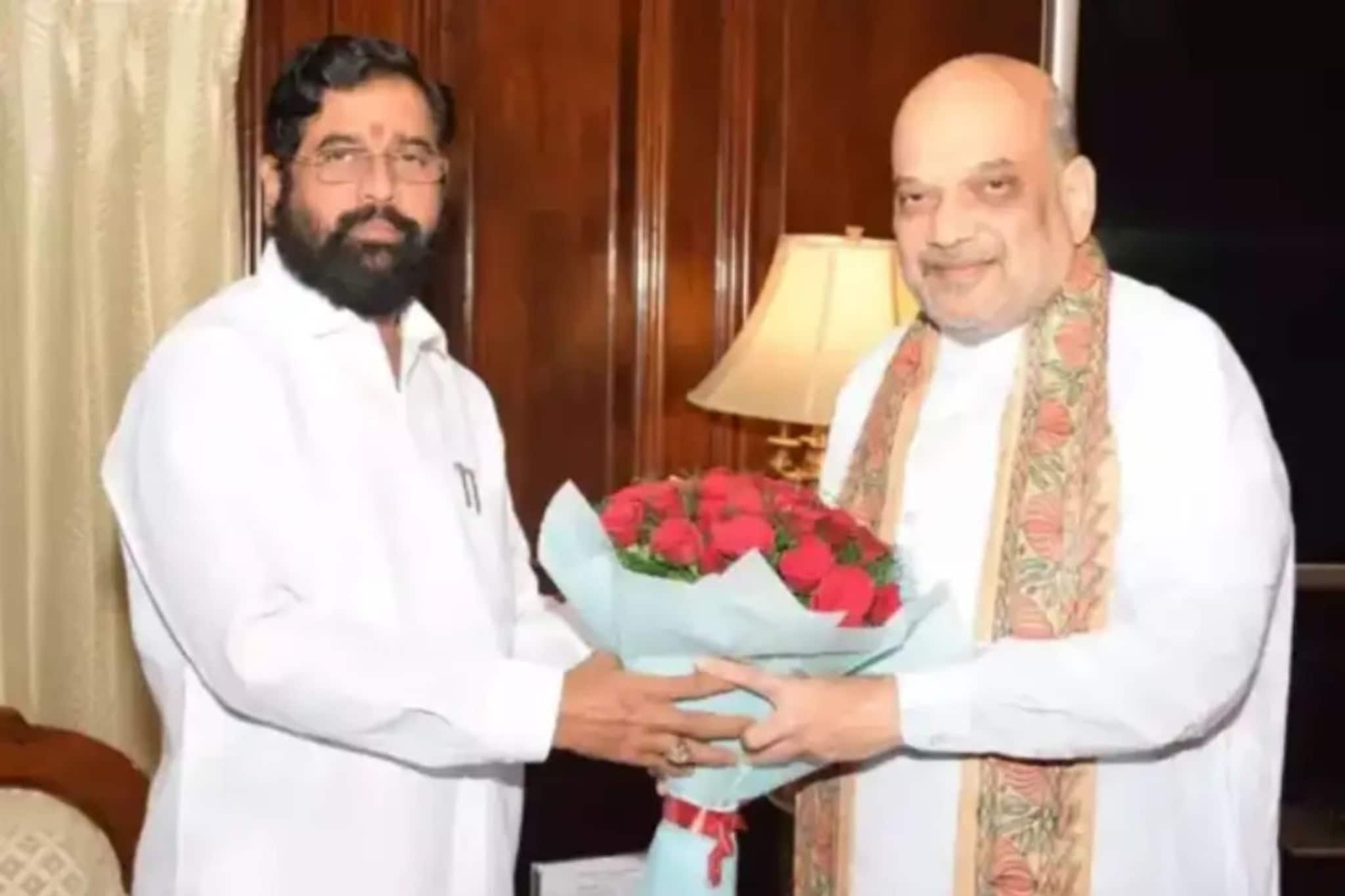 अमित शाहांना भेटल्यानंतर दिल्लीत एकनाथ शिंदे यांची निवडणुकीविषयी मोठी घोषणा