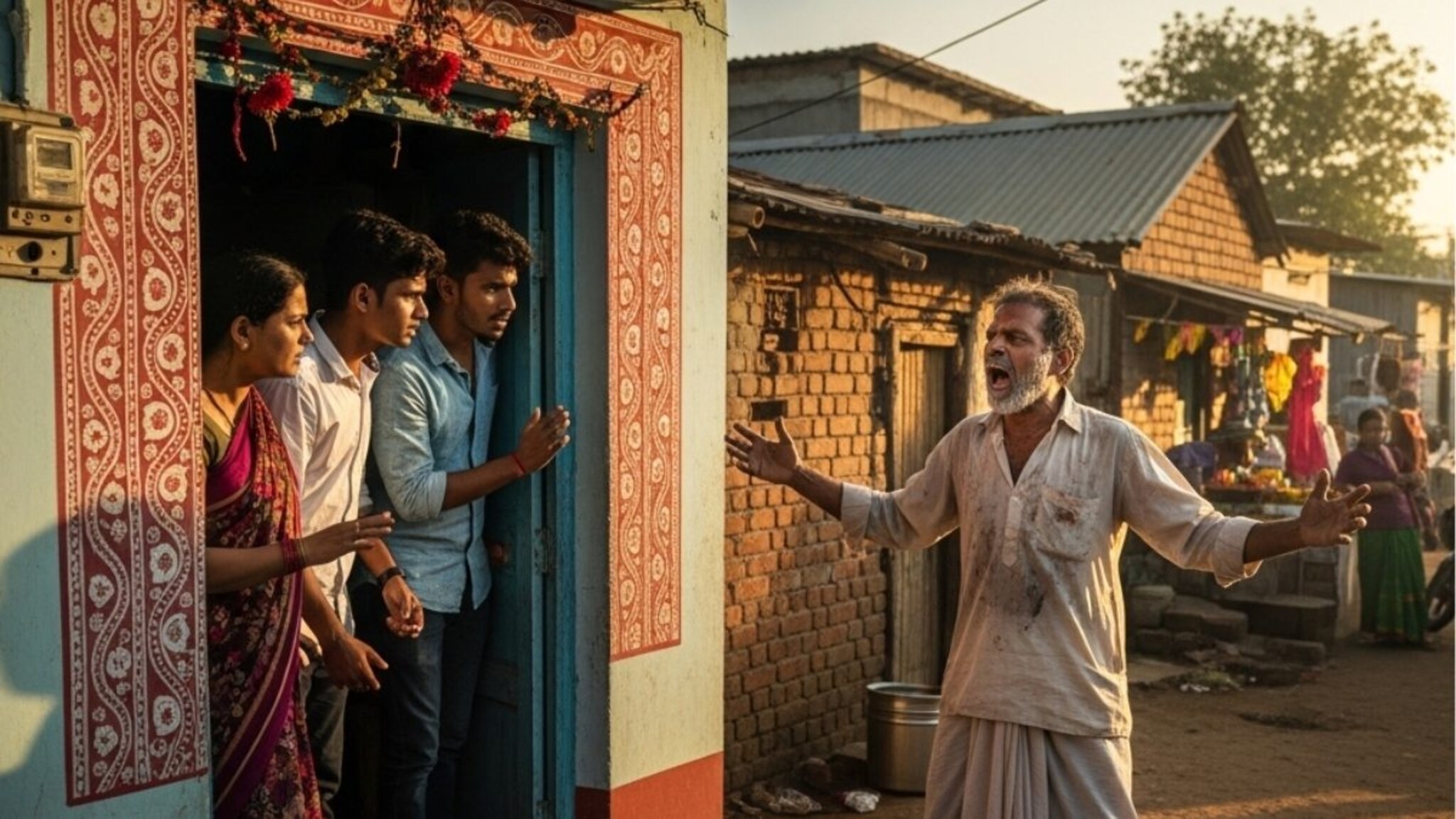 दारूड्याला हटकले, तर त्याने तिघांवर चाकूने केले वार; घटनेमागचं कारण ऐकून व्हाल..