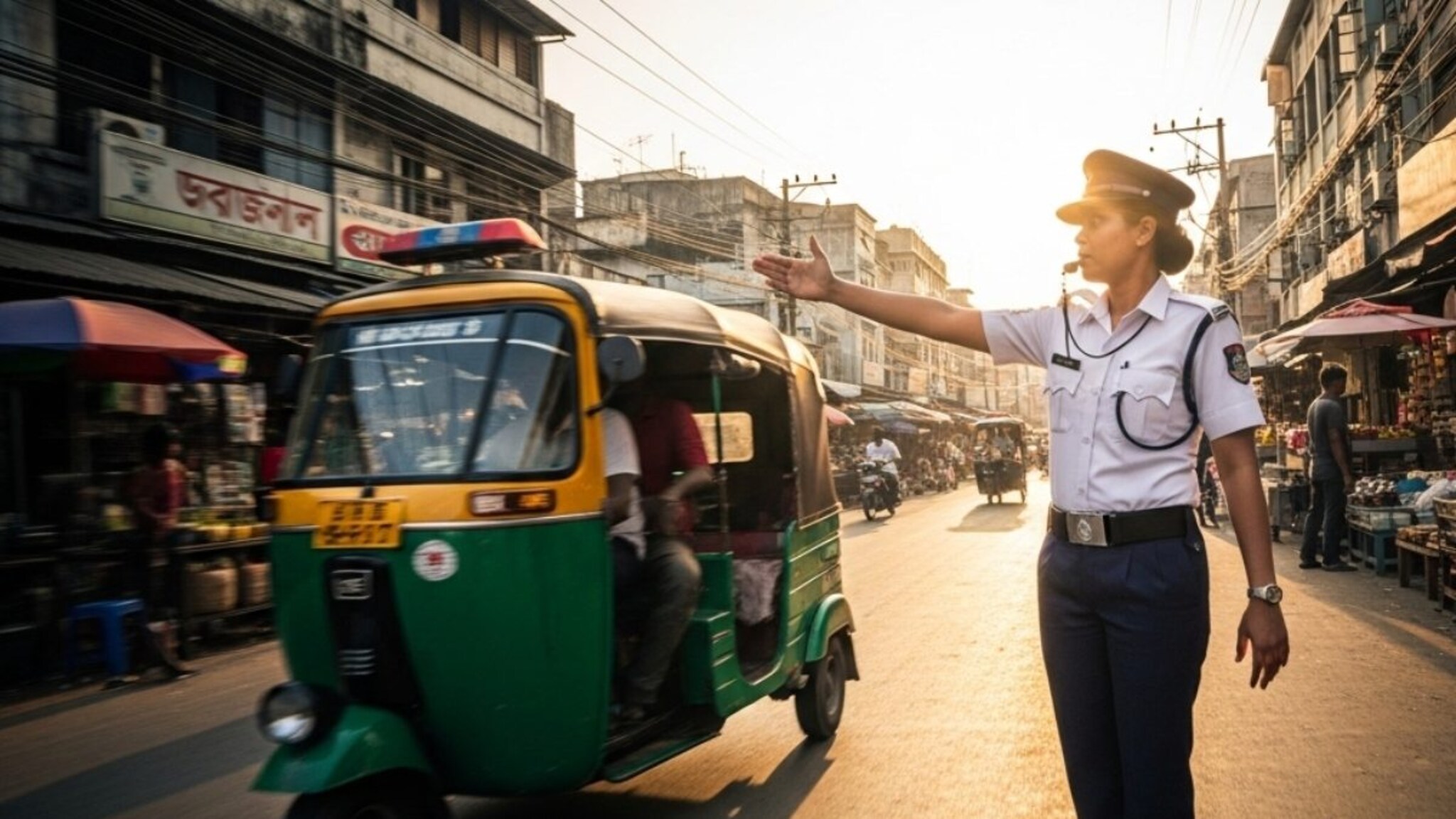'तो' रिक्षाचालक निघाला सुसाट; ठोकलं तिघांना अन् फरपटत नेलं महिला पोलिसाला; साताऱ्यात घडला थरार!
