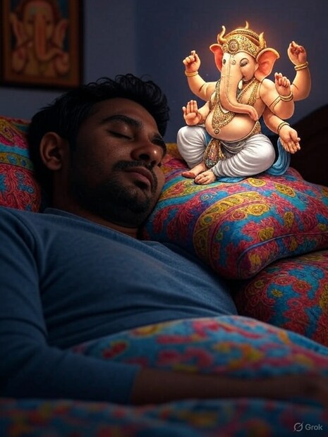 सकाळी जर तुम्हाला गणपतीचं स्वप्न पडलं तर ते अधिक शुभ असतं. याचा अर्थ बाप्पा तुमची एक इच्छा पूर्ण करणार आहे.
