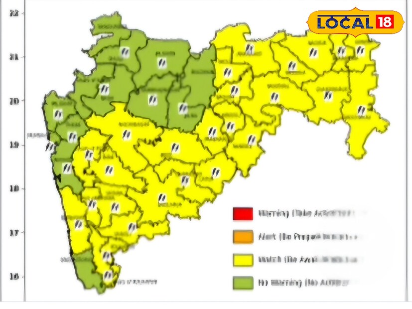 मराठवाड्यातील बीड, लातूर, हिंगोली, नांदेड, परभणी, धाराशिव या सहा जिल्ह्यांना आज वादळी पावसाचा यलो अलर्ट देण्यात आला आहे. आज ताशी 30 ते 40 किमी वेगाने वारे वाहणार असून विजांच्या कडकडाटासह जोरदार पवासाची शक्यता आहे. 