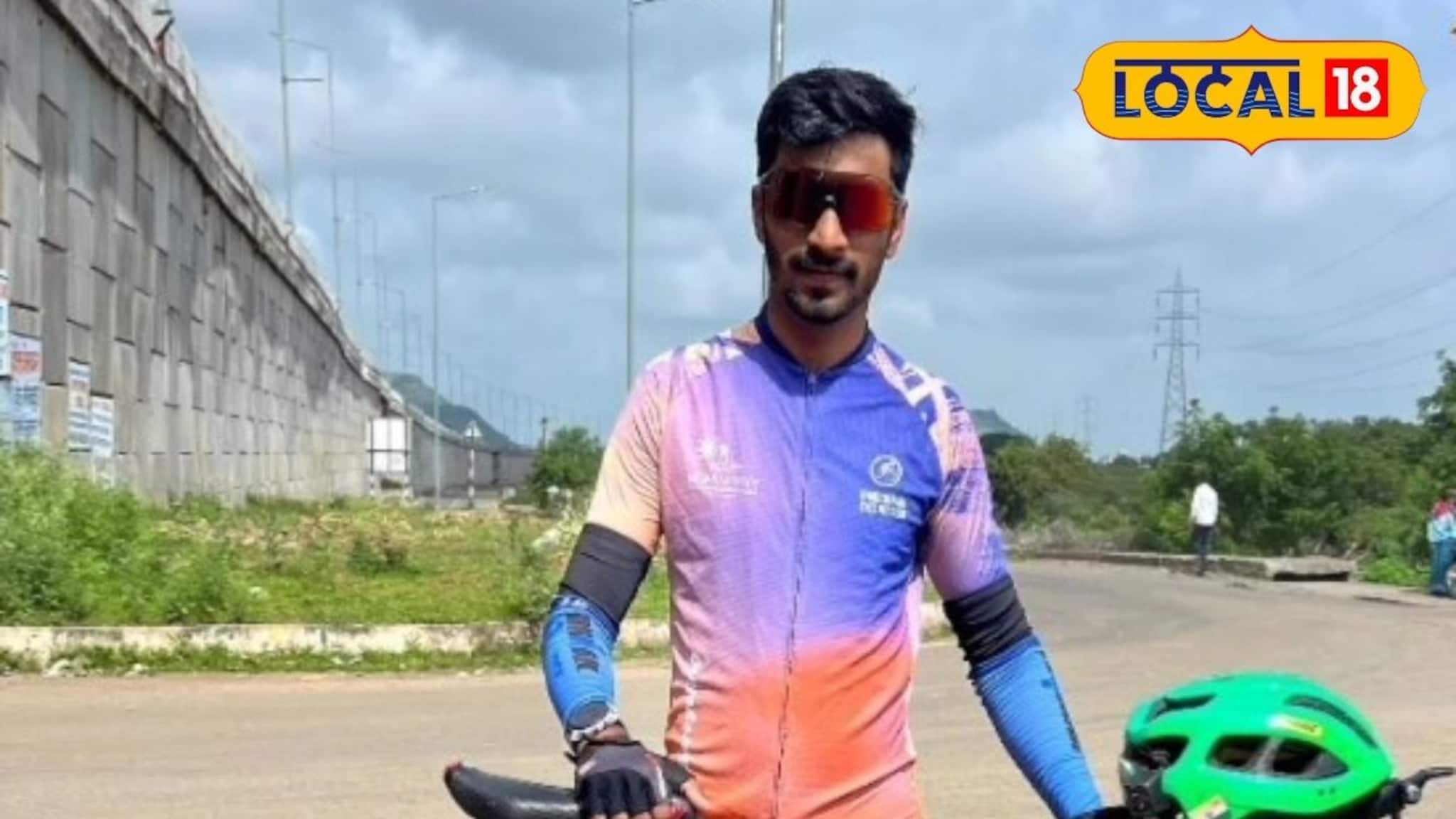 Iron Man Competition: हाडं गोठवणारी थंडी अन् तीव्र चढण, तरी मानली नाही हार! छत्रपती संभाजीनगरचा तरुण झाला 'आयर्न मॅन'