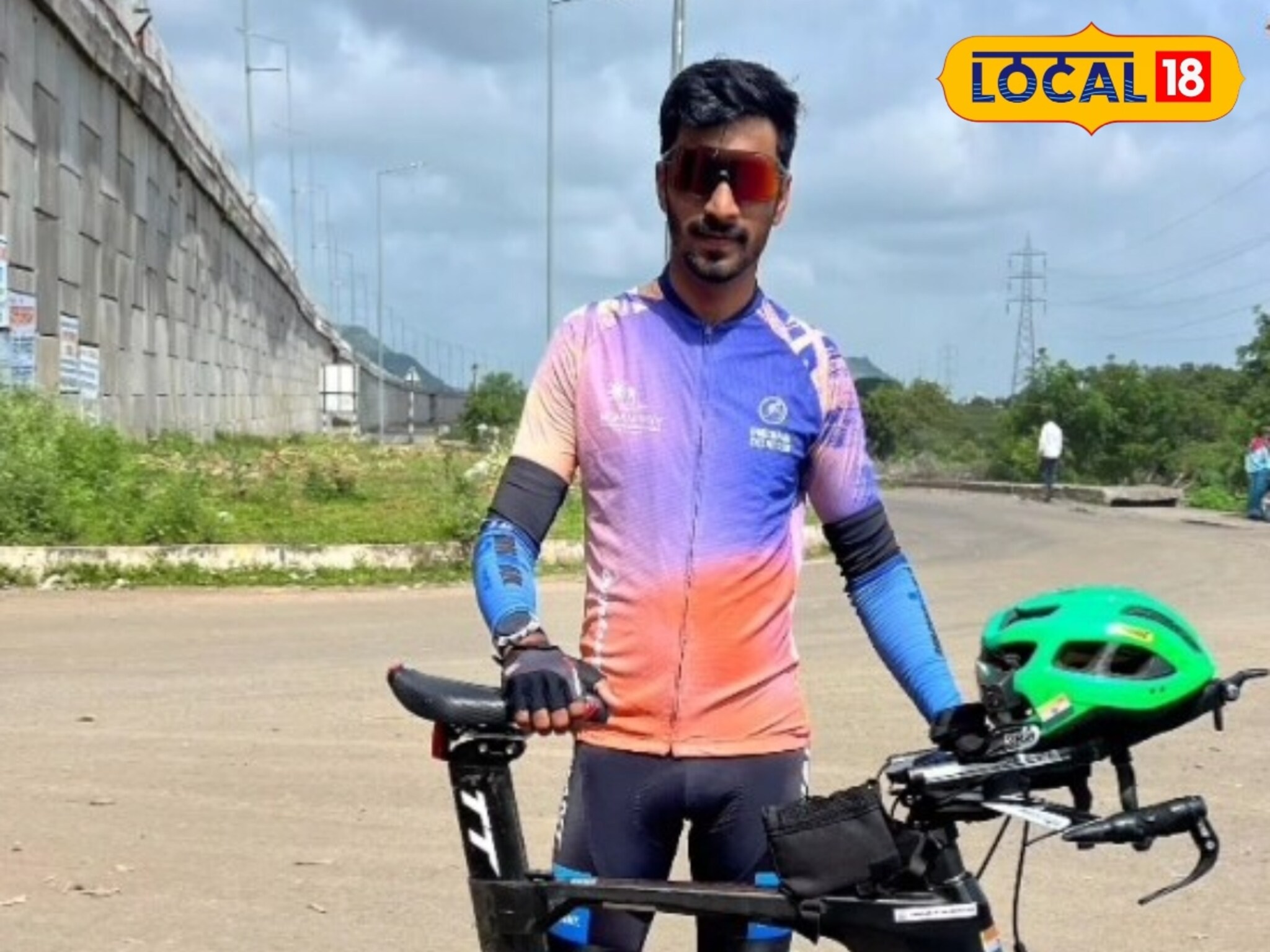 Iron Man Competition: हाडं गोठवणारी थंडी अन् तीव्र चढण, तरी मानली नाही हार! छत्रपती संभाजीनगरचा तरुण झाला 'आयर्न मॅन'