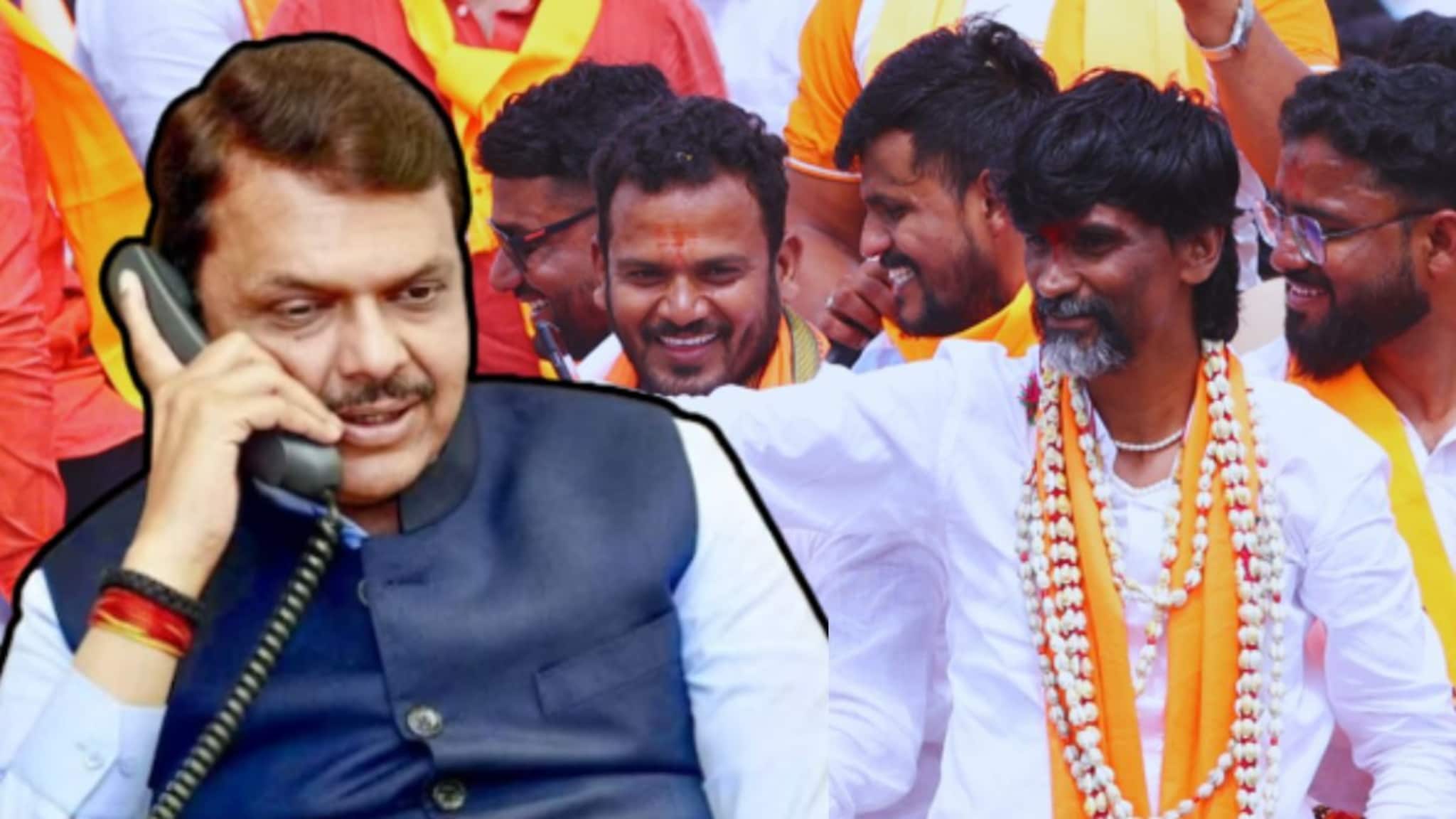 तुमचे काय पाय मोडले काय? चर्चा कुणाशी प्रश्नावर मनोज जरांगे यांचे मुख्यमंत्र्‍यांना तिखट प्रत्युत्तर