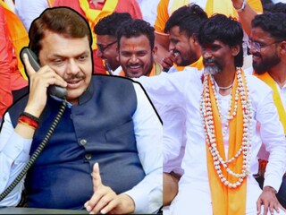 मनोज जरांगे पाटील-देवेंद्र फडणवीस