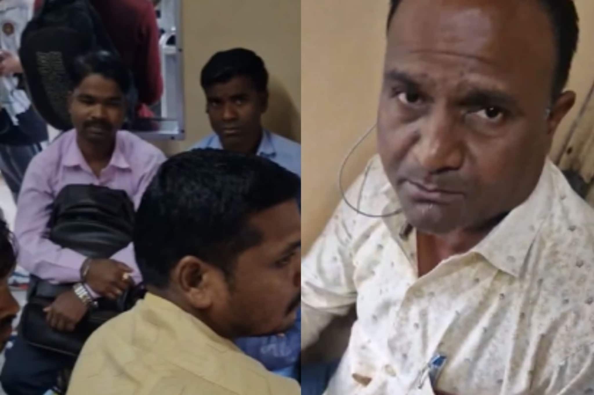 ट्रेनमध्ये सीटवरून राडा, कसारा लोकलमधील प्रवाशांच्या दादागिरीचा Video Viral