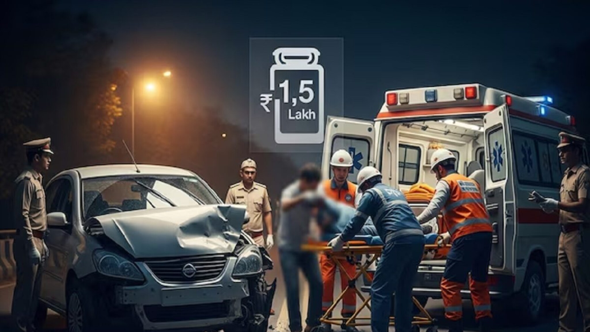 रोड अ‍ॅक्सीटेंडमध्ये जखमी झाल्यास सरकार करणार 1.5 लाखांपर्यंत खर्च! ही स्कीम कोणती?