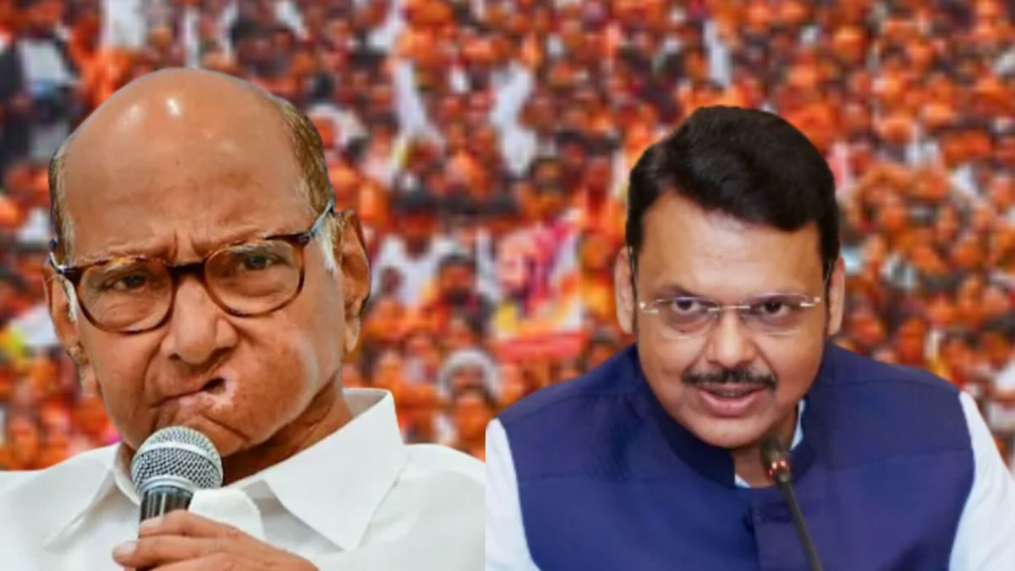 'देवाभाऊ'ला पवारांच्या राष्ट्रवादीचं प्रत्युत्तर, 'देवा तूच सांग' म्हणत प्रश्नांची सरबत्ती