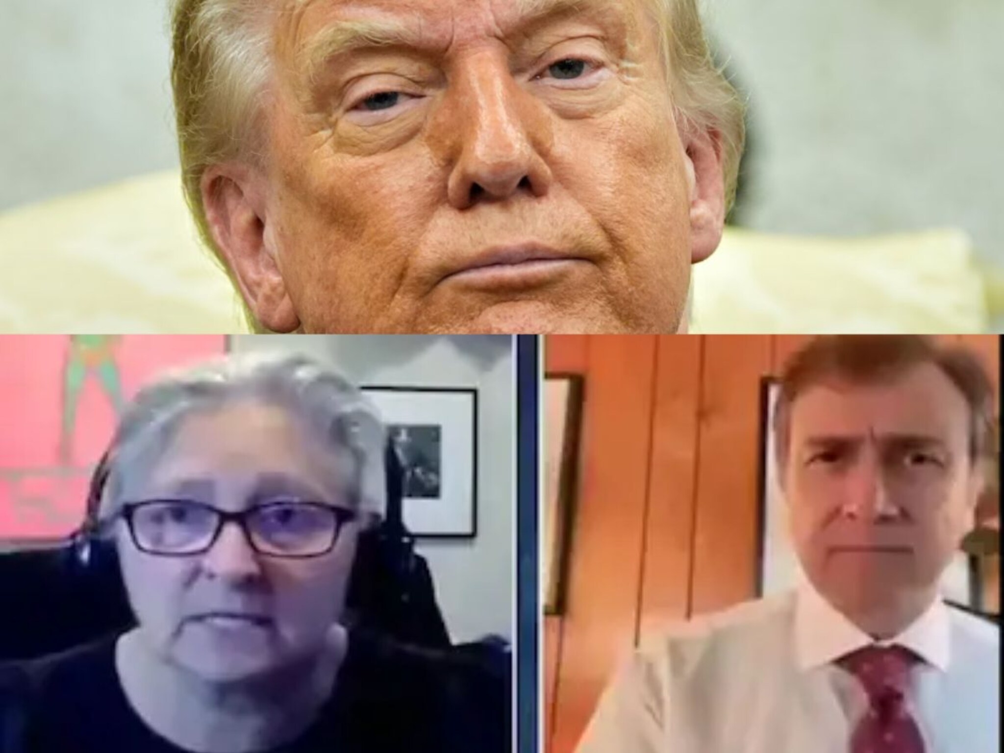 ट्रम्प यांना On Air शिवी, आपल्याला अजून 4 वर्षं या च***यासोबत जगायचं; जगभरात खळबळ Video