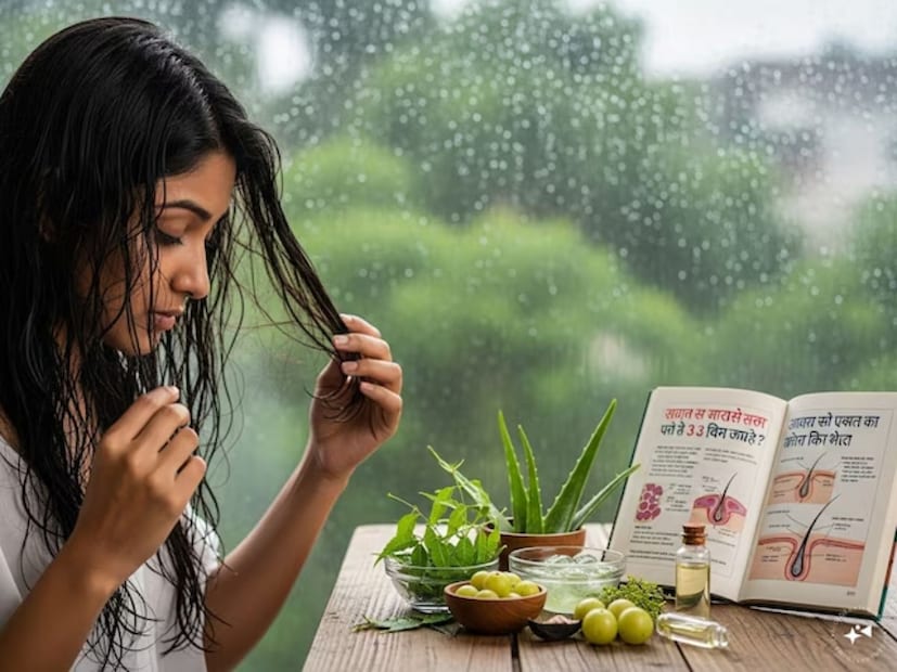 केस धुतल्यानंतर जर तुम्हाला केस जमिनीवर पडलेले दिसले तर काळजी वाढते, परंतु घाबरण्याचे कारण नाही. काही छोट्या छोट्या गोष्टींची काळजी घेतली तर या ऋतूतही केस गळती रोखता येते. पावसाळ्यात केस गळती वाढण्याची खरी कारणे आणि त्यांचे उपाय जाणून घेऊया. केस धुतल्यानंतर जर तुम्हाला केस जमिनीवर पडलेले दिसले तर काळजी वाढते, परंतु घाबरण्याचे कारण नाही. काही छोट्या छोट्या गोष्टींची काळजी घेतली तर या ऋतूतही केस गळती रोखता येते. पावसाळ्यात केस गळती वाढण्याची खरी कारणे आणि त्यांचे उपाय जाणून घेऊया.