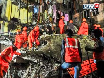विरार इमारत दु्र्घटनेतील मृतांचा आकडा वाढला, 32 तासानंतर 15 जणांचे मृतदेह हाती 