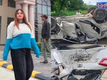 Toyota ची मिनी फॉर्च्युनर अपघातात चुराडा, Reel Star असफियाचे शेवटचे PHOTOS