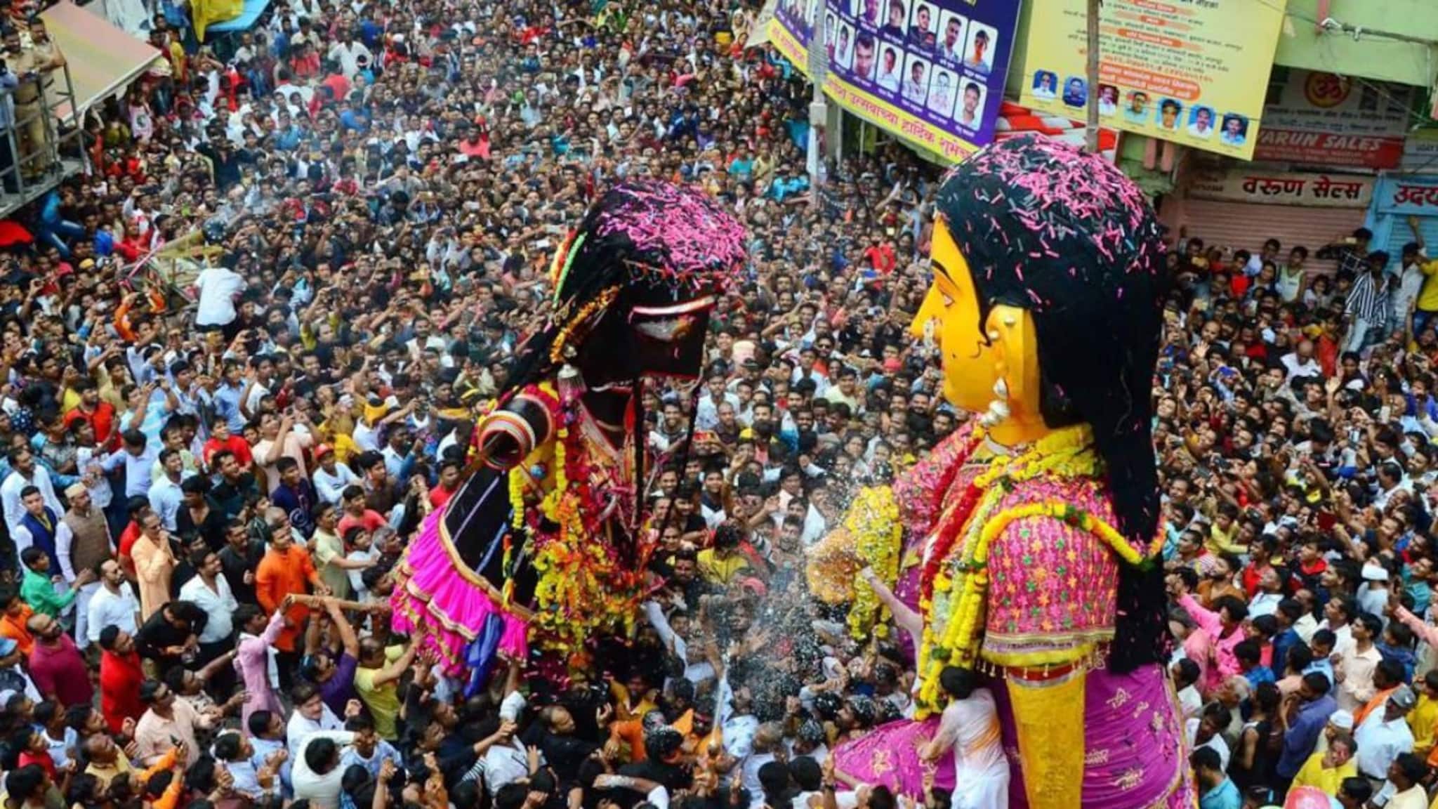 भंडाऱ्यात मारबतीच्या मिरवणुकीत तुफान राडा,दोन गटात तुंबळ हाणमारी, मारहाणीचा हादर