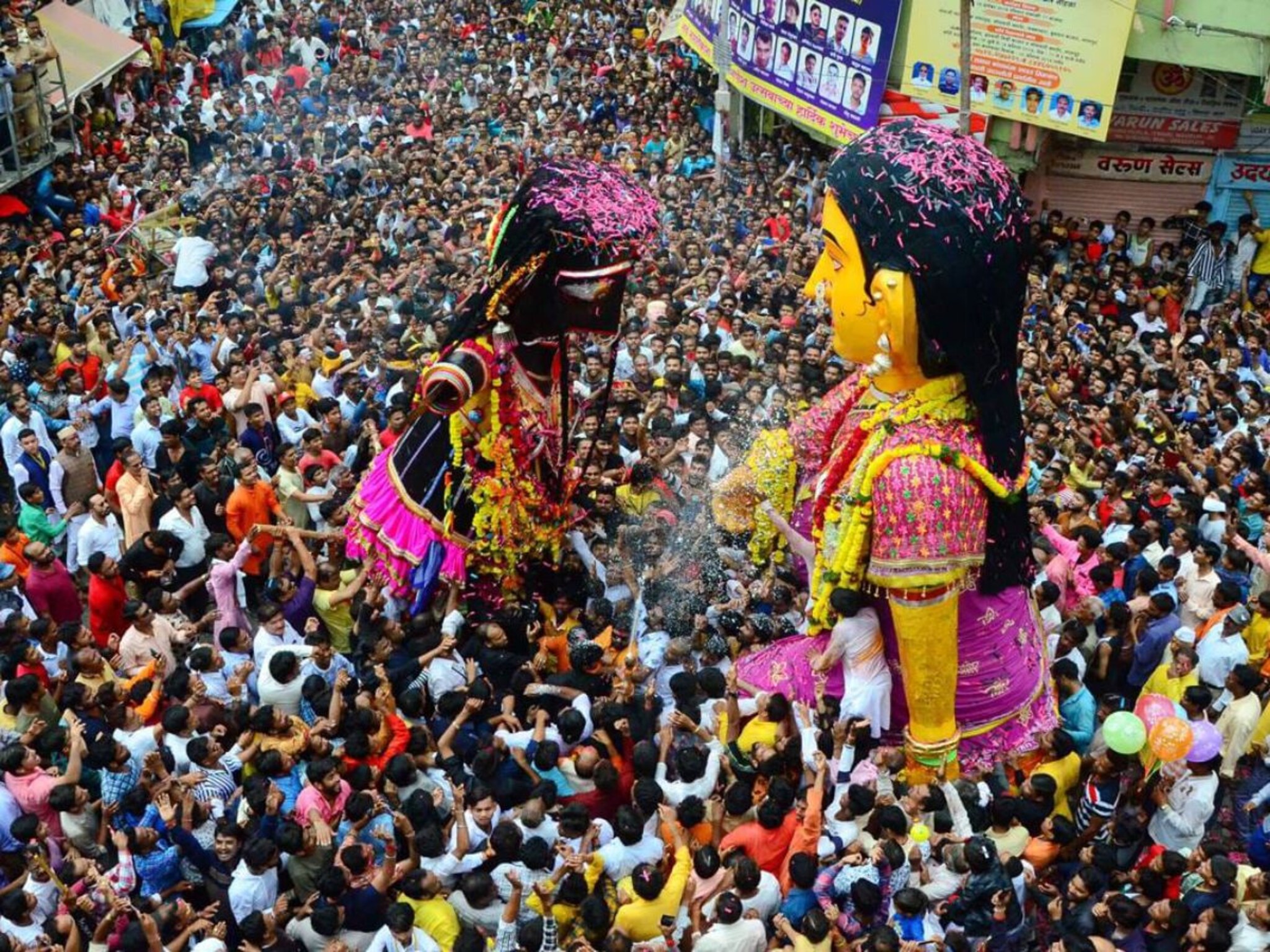 भंडाऱ्यात मारबतीच्या मिरवणुकीत तुफान राडा,दोन गटात तुंबळ हाणमारी, मारहाणीचा हादर