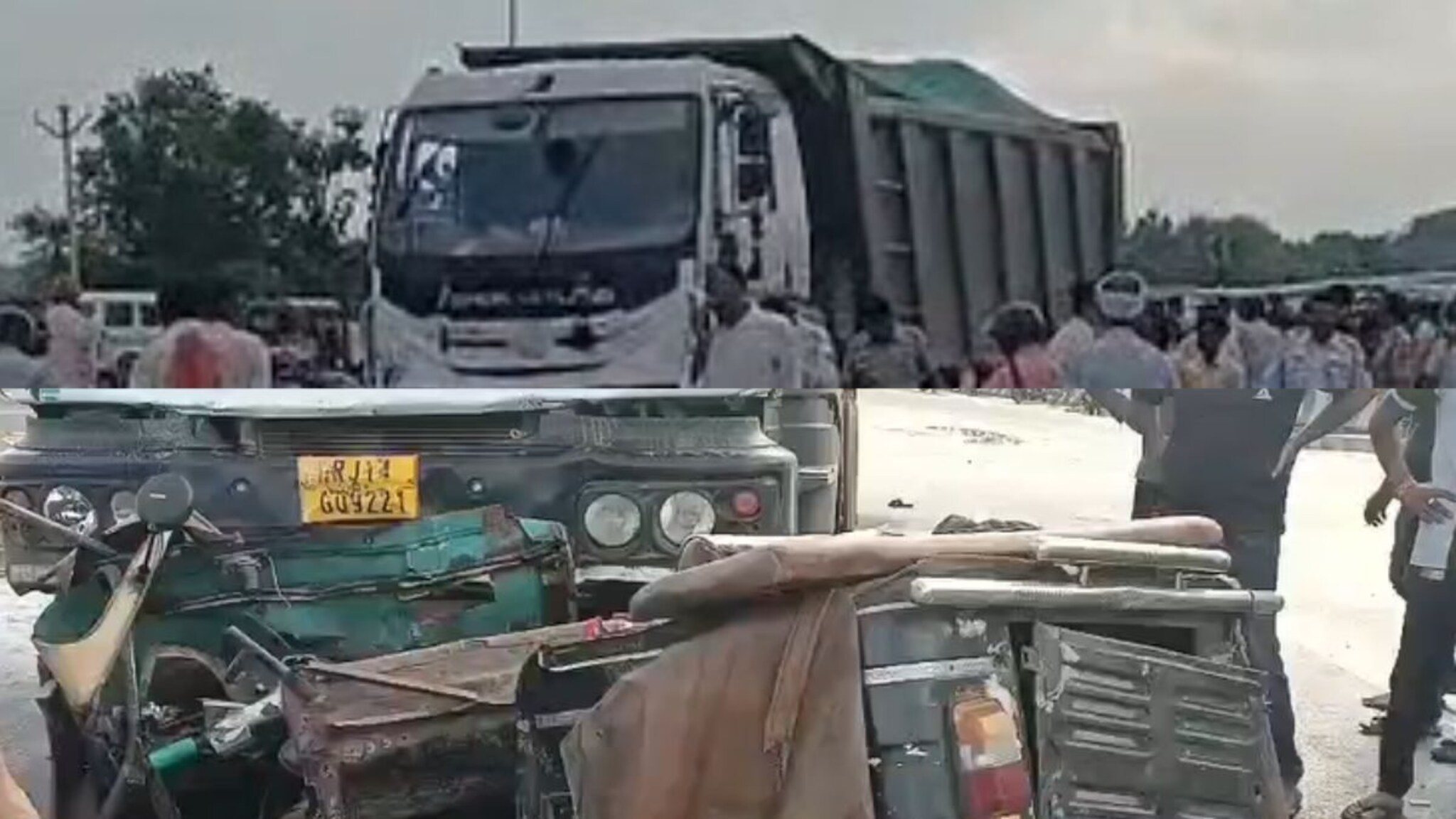 Chandrapur Accident : भरधाव ट्रकच्या धडकेत रिक्षाचा चक्काचूर, 6 प्रवाशांचा जागीच मृत्यू,3 जण गंभीर, चंद्रपूर हादरलं