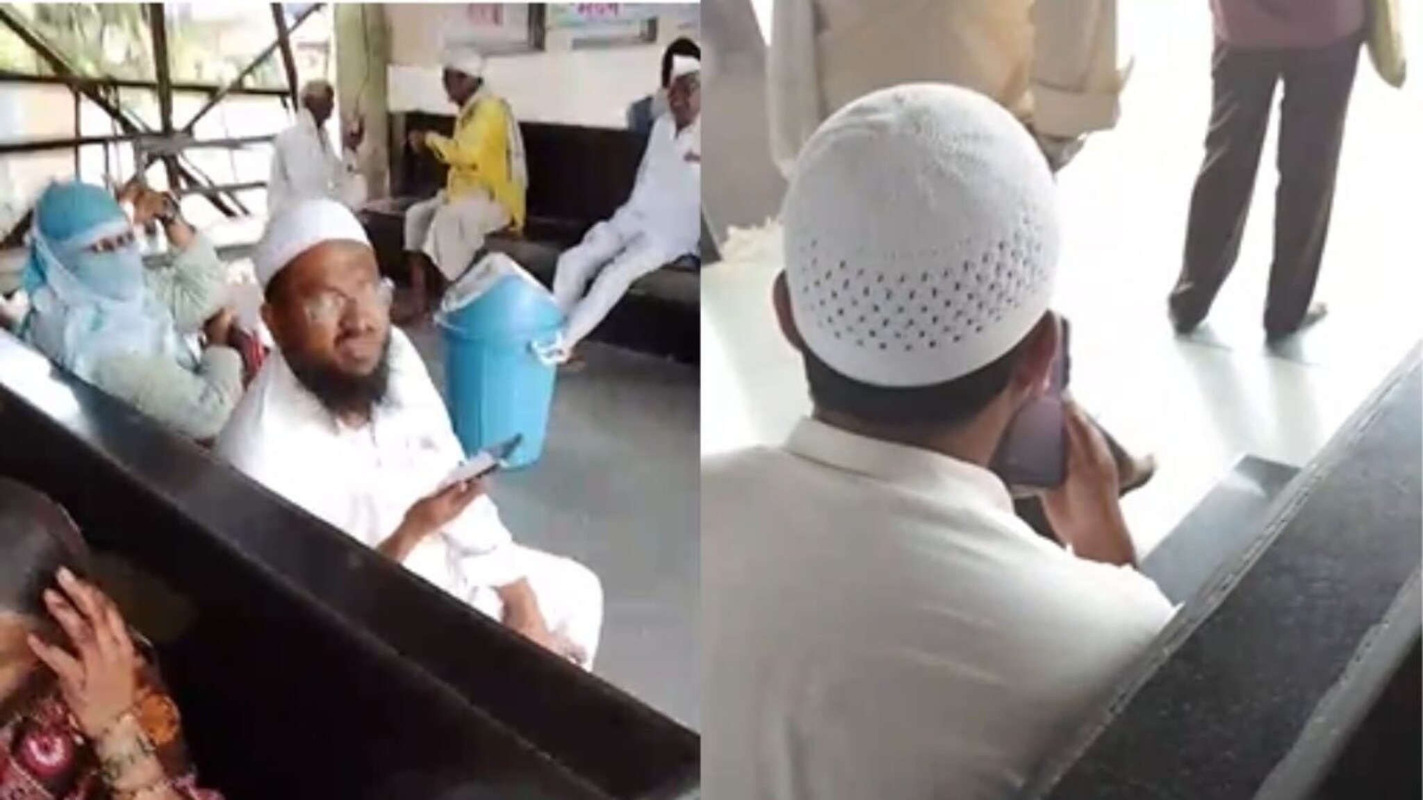 लाज विकली! मौलवीचे बसस्थानात अश्लील चाळे, शाळकरी मुलींसमोर केलं नको ते कृत्य