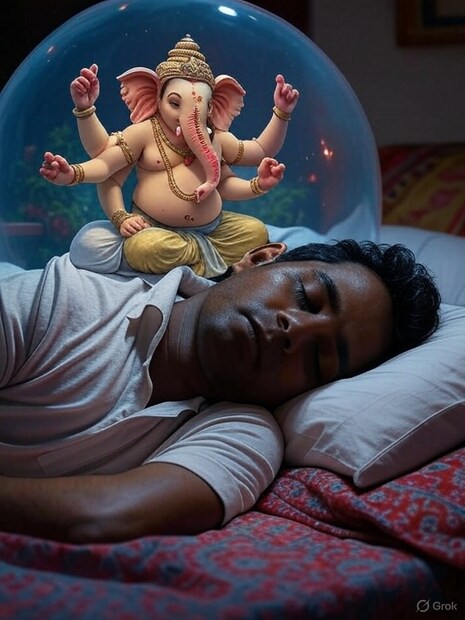 जर तुम्हाला गणेशोत्सवाच्या 10 दिवसांत स्वप्नात गणपती दिसला किंवा तुम्ही स्वतःला गणपतीची पूजा करताना पाहिलं तर हे खूप शुभ स्वप्न मानलं जातं. तुम्हाला लवकरच काही चांगली बातमी ऐकायला मिळू शकते.
