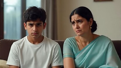 मुलगा नाही सैतान, आईला कुऱ्हाडीने कापलं, बॉडीच्या तुकड्यांसमोर बसून गाणं गायला (Meta AI Image) मुलगा नाही सैतान, आईला कुऱ्हाडीने कापलं, बॉडीच्या तुकड्यांसमोर बसून गाणं गायला (Meta AI Image)