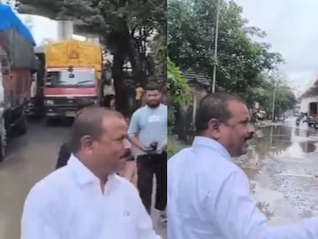 bhiwandi mla shantaram more face traffic issue bhiwandi mla shantaram more face traffic issue