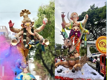 बाप्पा मोरया! मुंबईतल्या प्रसिद्ध गणपतींचं देखणं रूप, भक्तांसाठी पहिली झलक PHOTO बाप्पा मोरया! मुंबईतल्या प्रसिद्ध गणपतींचं देखणं रूप, भक्तांसाठी पहिली झलक PHOTO