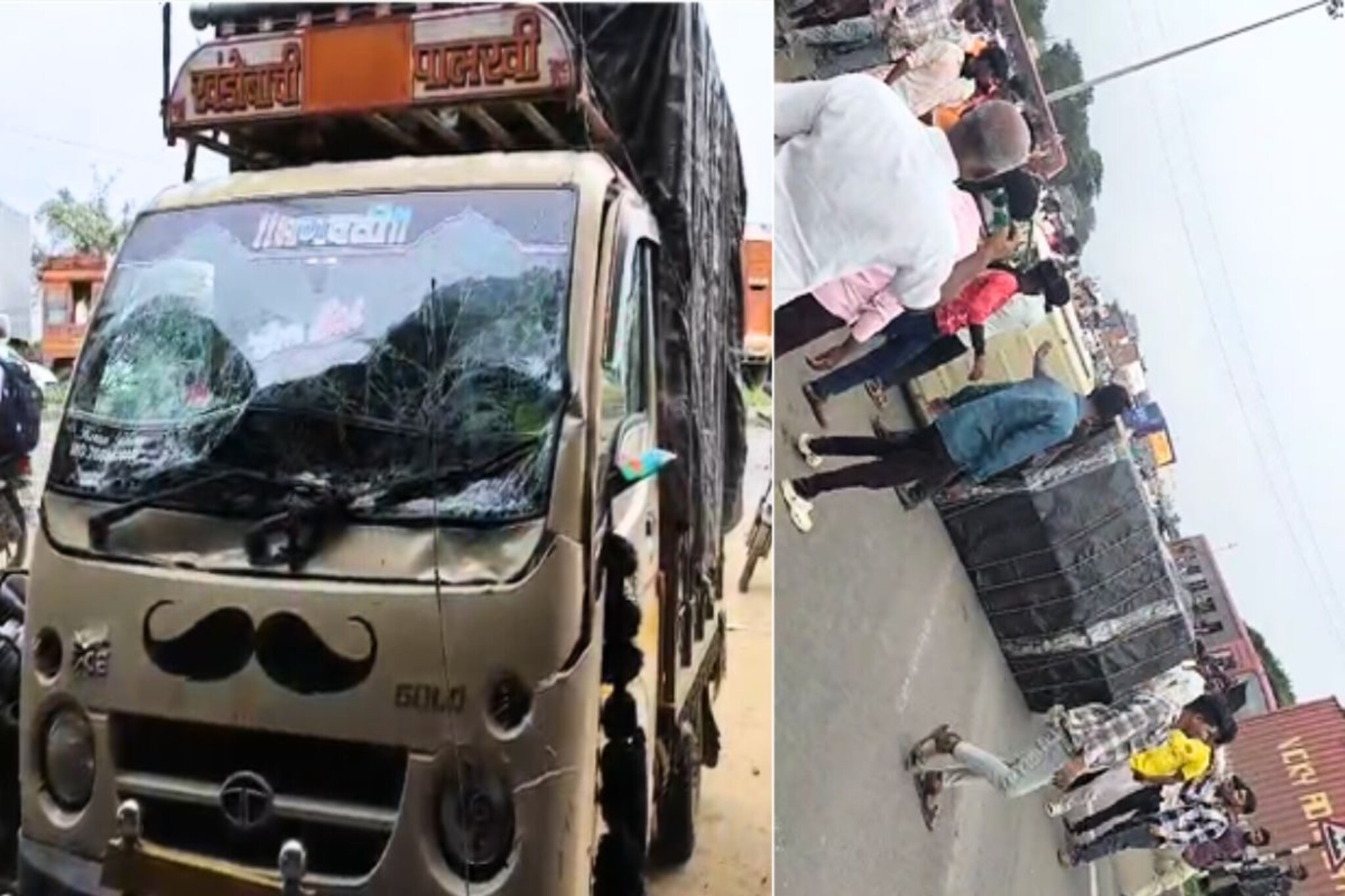 राखी बांधायची राहून गेली, नाशिकमध्ये चिमुरड्यांना चिरडूनच टेम्पो थांबला, 2 ठार