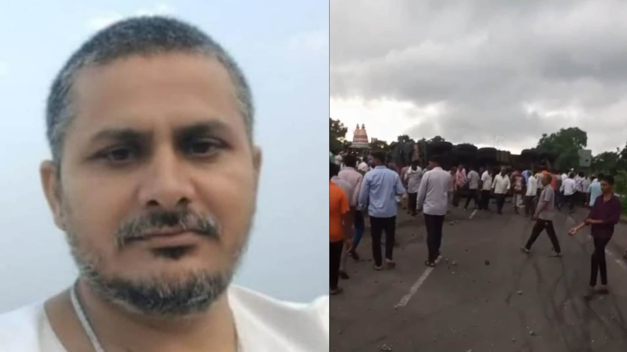 जळगावात भीषण अपघात, कबीर मठातील प्रियरंजनदास यांचा जागीच मृत्यू; ग्रामस्थ संतप्त