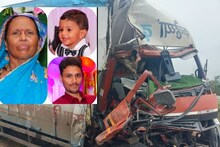 पुण्यात ओव्हरटेक करायच्या नादात घात, टँकर-ट्रकचा भीषण अपघात, एकाच कुटुंबातील ति