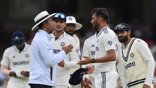 'आम्ही शांत बसायचं का?', रूट-कृष्णाचा पंगा, पण मैदानात भिडले राहुल अन् अंपायर, Video