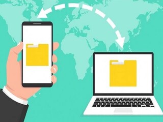 डेटा ट्रान्सफर डेटा ट्रान्सफर