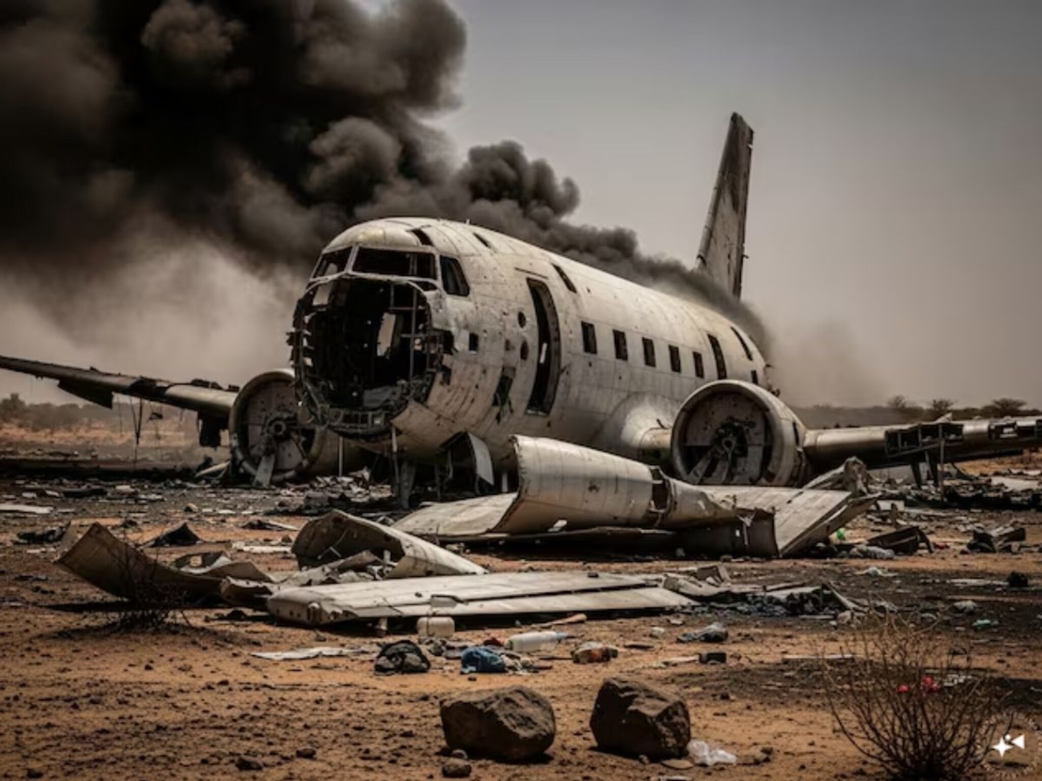 एअरपोर्टवर विमान उतरताच एअरफोर्सने टाकले बॉम्ब, 40 लोकांचा होरपळून मृत्यू, नेमकं काय घडलं?