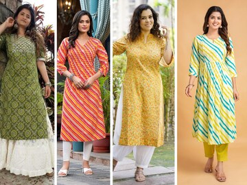 जुन्या डिझाईन्सचा कंटाळा आला? फेस्टिव्ह सिझनमध्ये 'या' 7 खास कुर्ता स्टाईल्स...